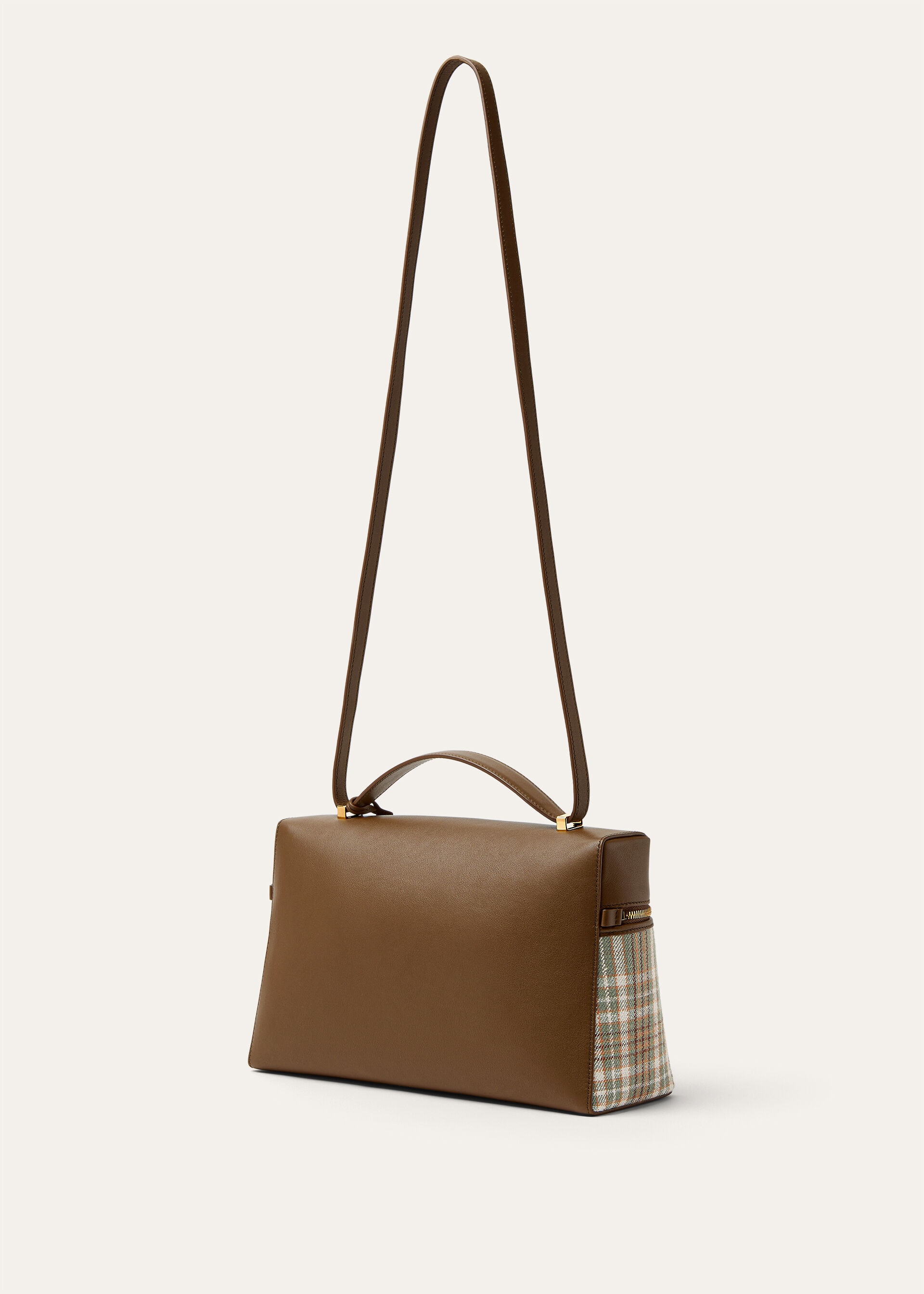 EXTRA BAG L27 LP TARTAN/ROUNDED LEATHER