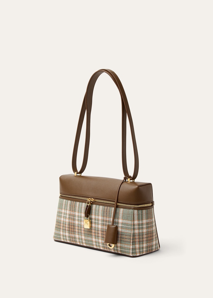 EXTRA BAG L27 LP TARTAN/ROUNDED LEATHER_FAQ3332_F7NQ_NR_5