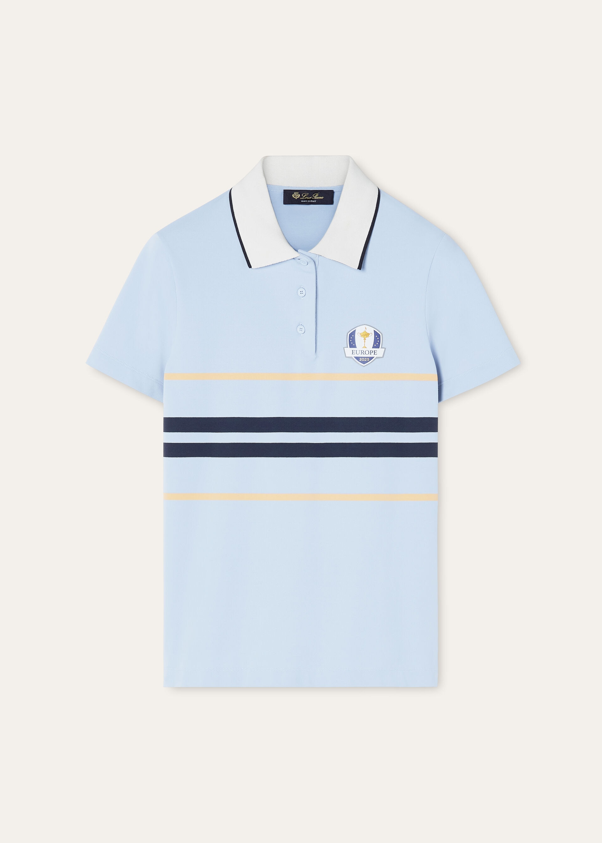 POLO RC REPLICA TECHNICAL PIQUE STRIPES