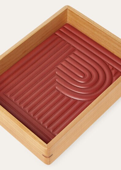 POCKET EMPTIER LABYRINTH CHERRY WOOD