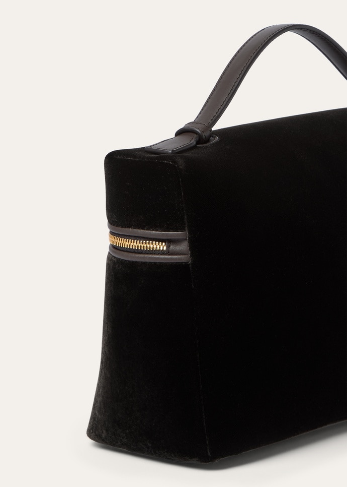 EXTRA POCKET L27 SILK VELVET/ROUNDED LEATHER_FAQ3704_B5OA_NR_6