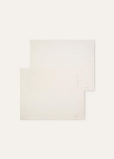 SET OF 2 PLACEMAT PUNTI A MAGLIA LINEN