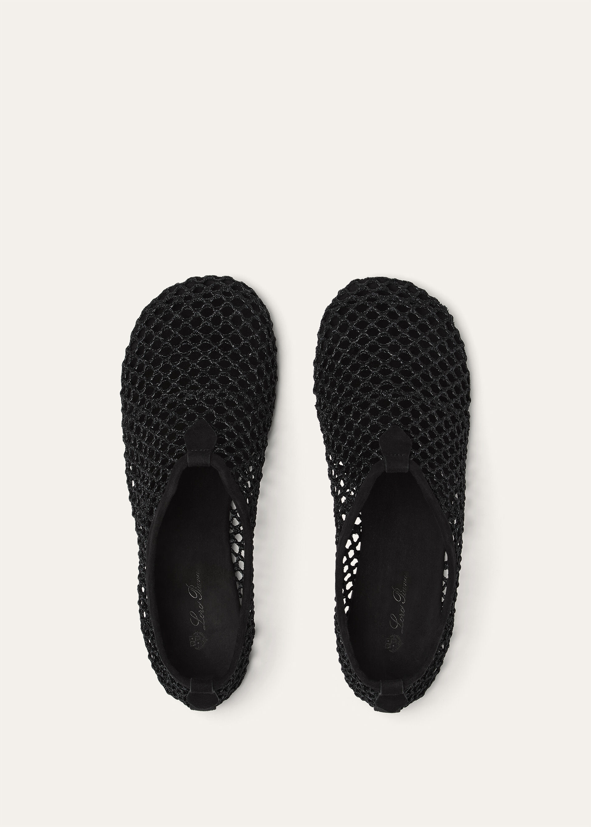 FLOATY FLAT LUREX MESH & VELVET SUEDE