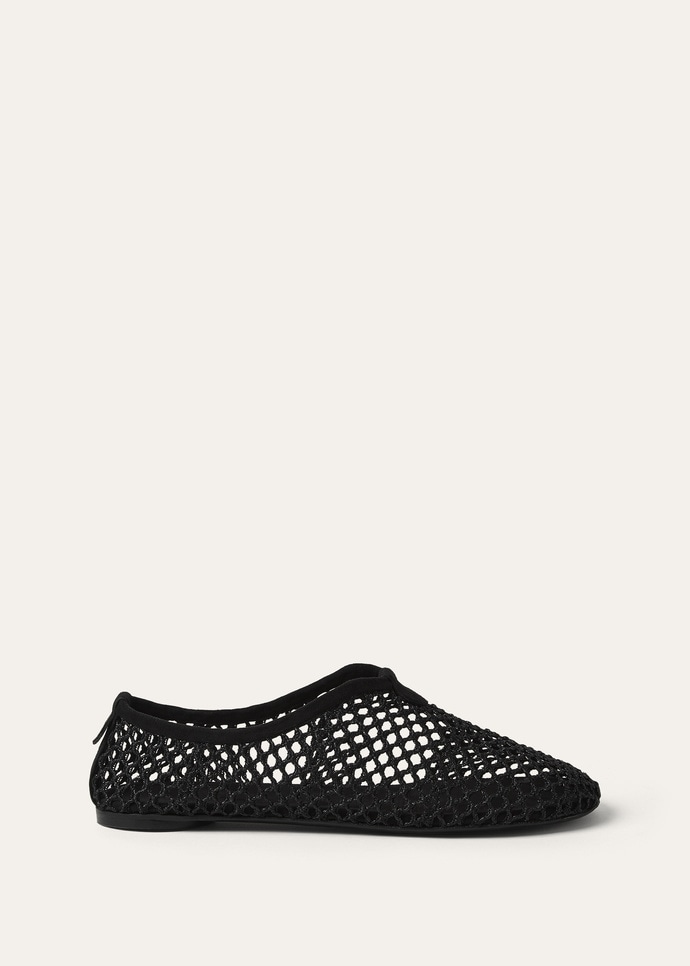 FLOATY FLAT LUREX MESH & VELVET SUEDE_FAQ3894_8000_2