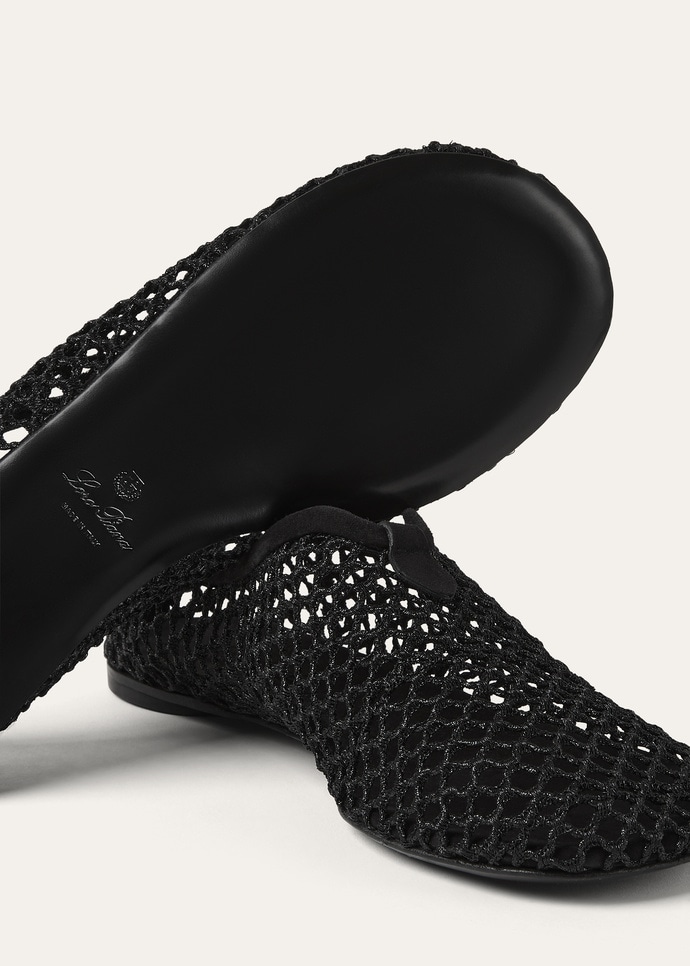 FLOATY FLAT LUREX MESH & VELVET SUEDE_FAQ3894_8000_5