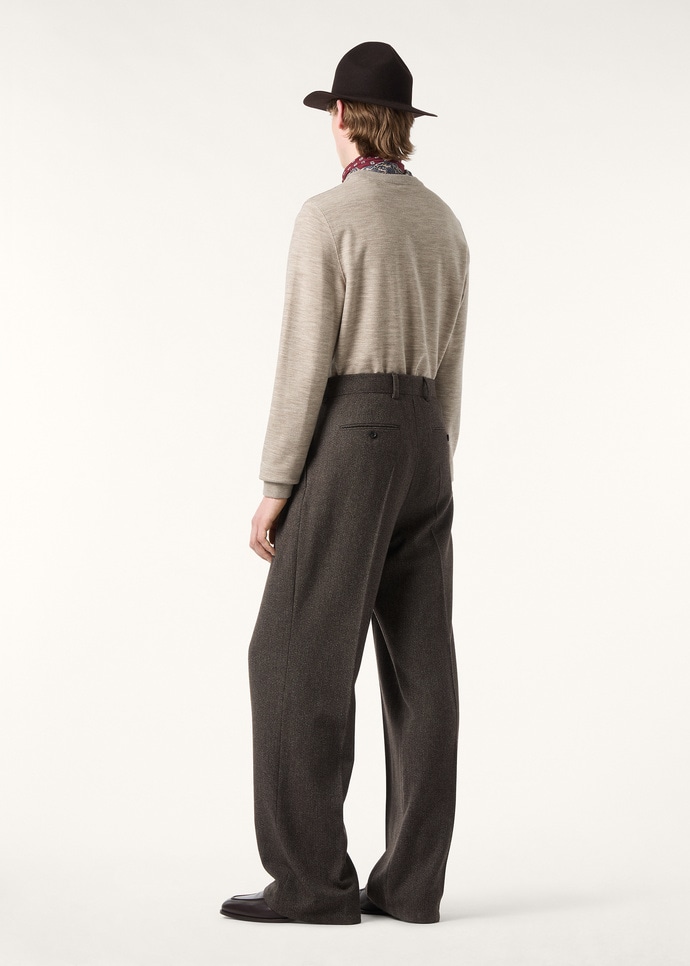 HUBERT TROUSERS CHEVIOT WISH CASH_FAQ3967_F7AF_4