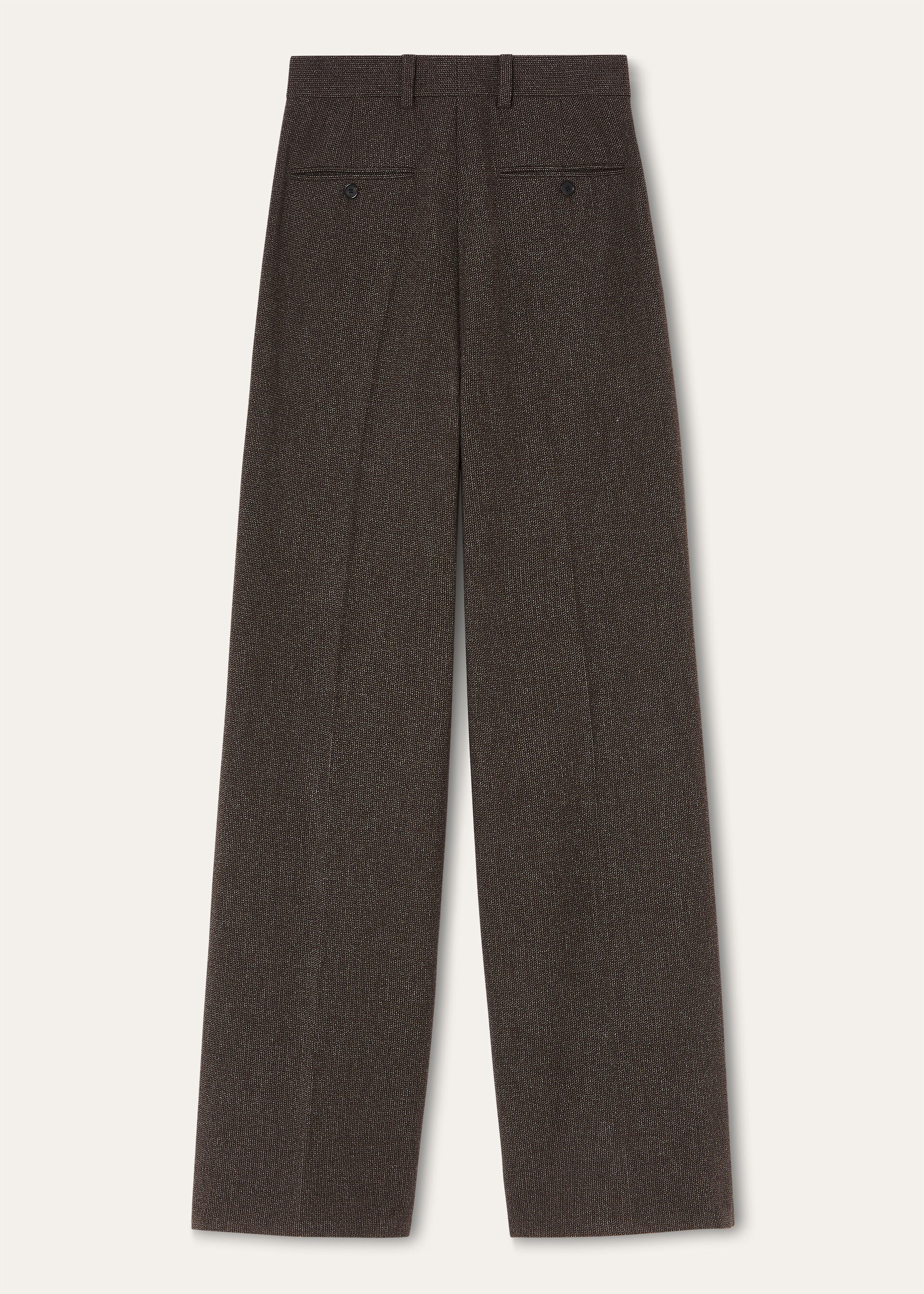 HUBERT TROUSERS CHEVIOT WISH CASH
