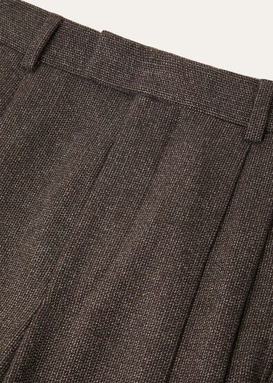HUBERT TROUSERS CHEVIOT WISH CASH