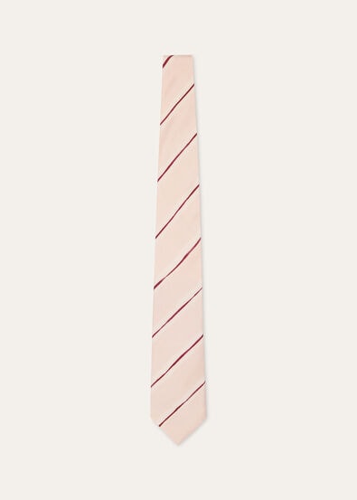 YALE TIE 8 DENNERY SILK SHANTUNG