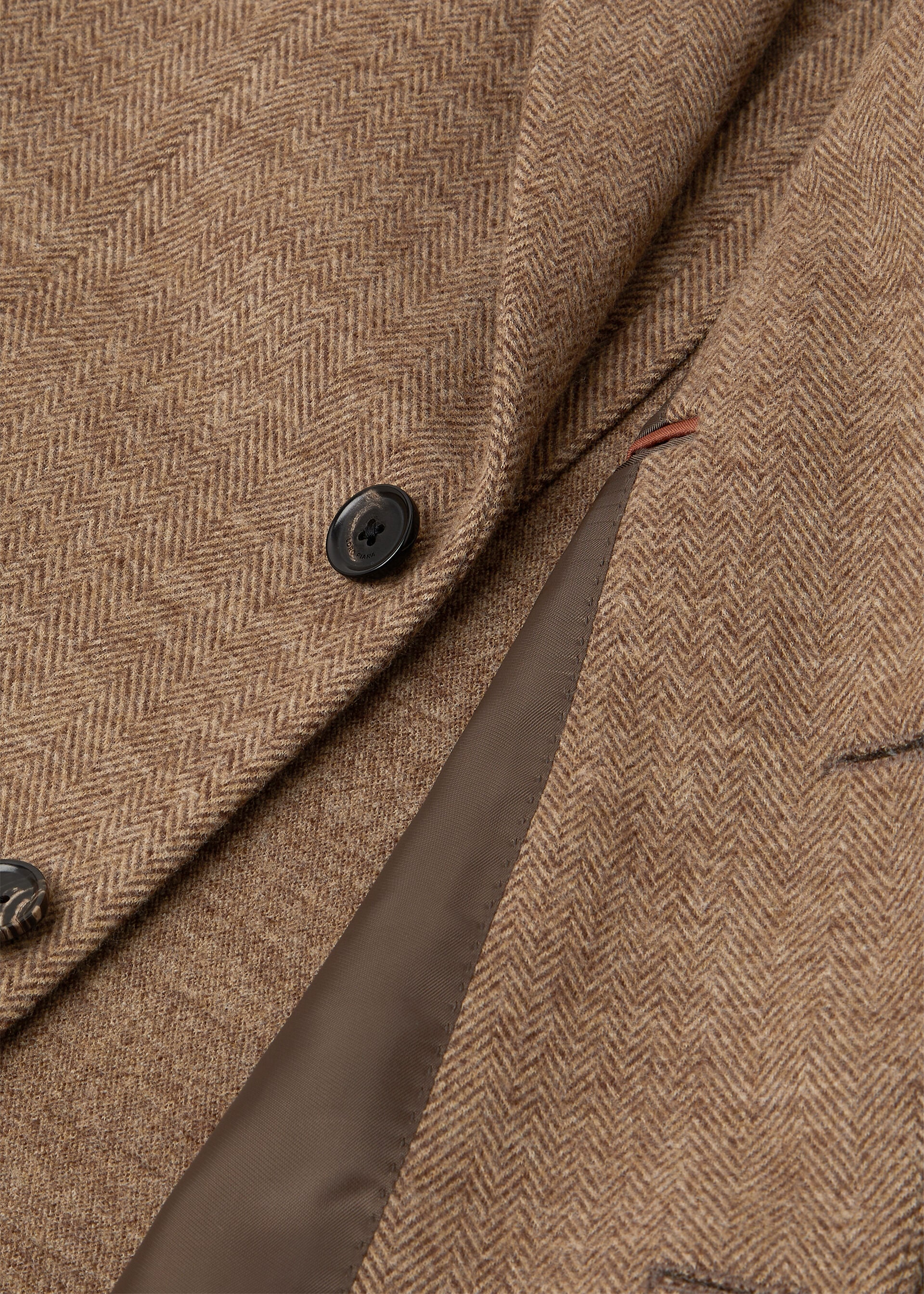 TORINO NOTCH SB  JACKET JERSEY WOOL CHEVRON