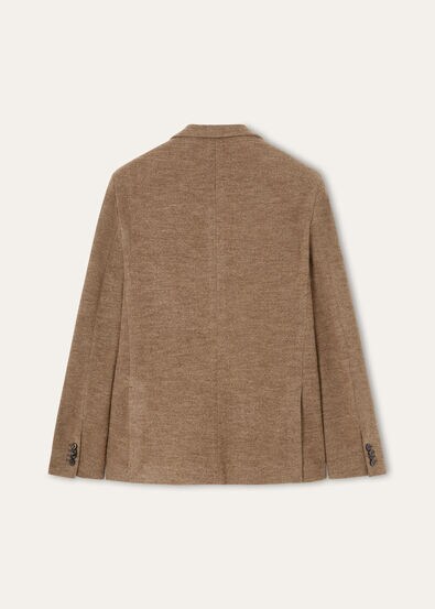 TORINO NOTCH SB  JACKET JERSEY WOOL CHEVRON