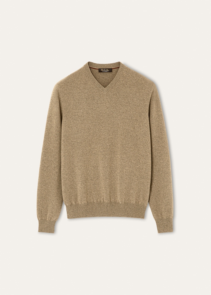 CLASSIC BABY CASH V NECK SWEATER GG 14_FAQ4047_H10U_5