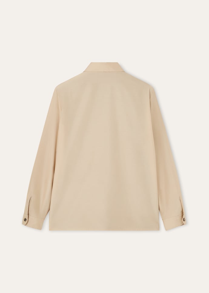 LORO PIANA OVERSHIRT SILK TECH STORM_FAQ4053_D235_2