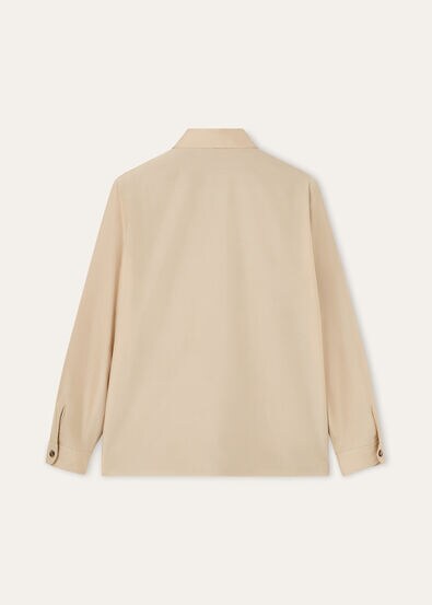 LORO PIANA OVERSHIRT SILK TECH STORM