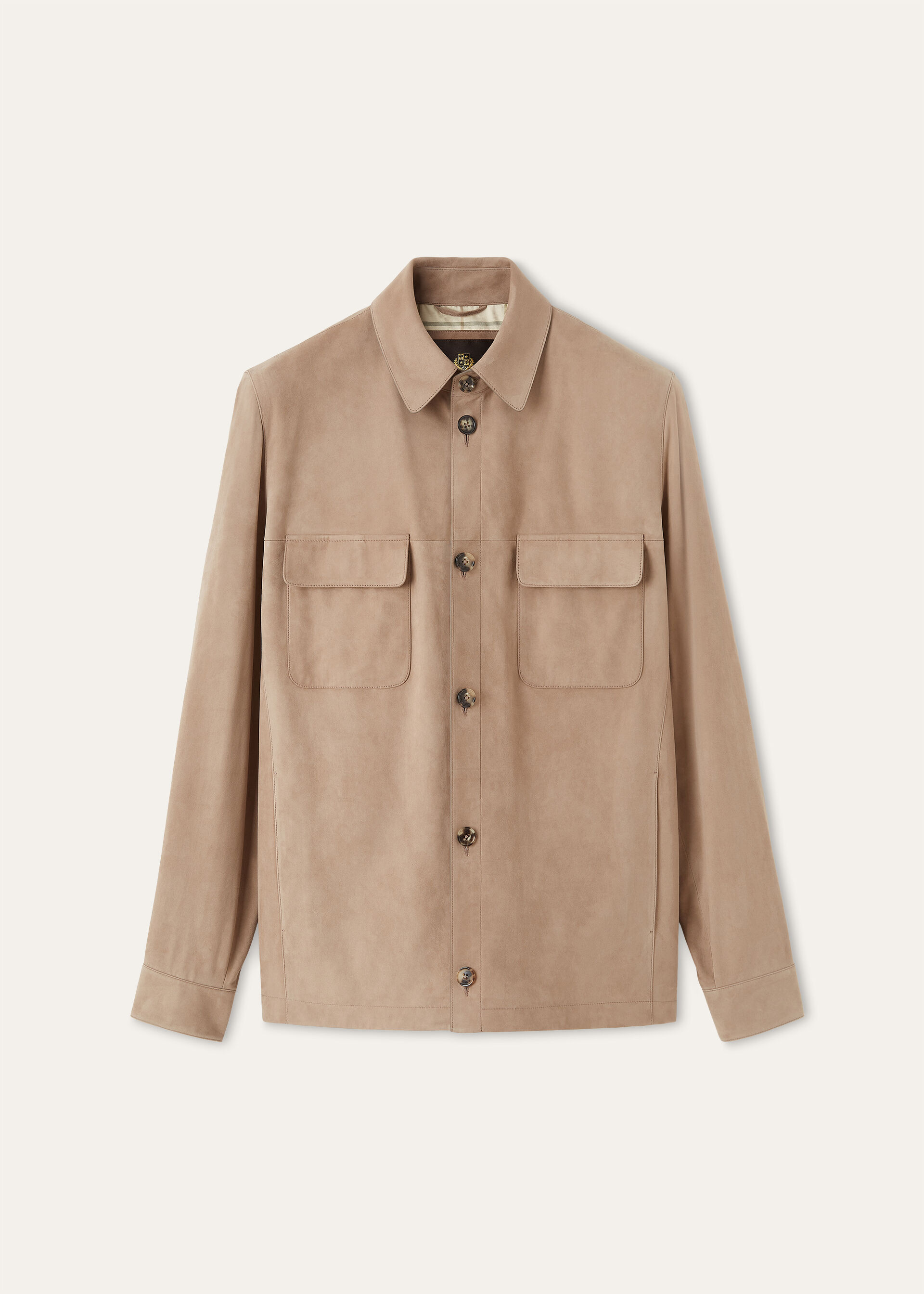 LORO PIANA OVERSHIRT LOWERED SUEDE