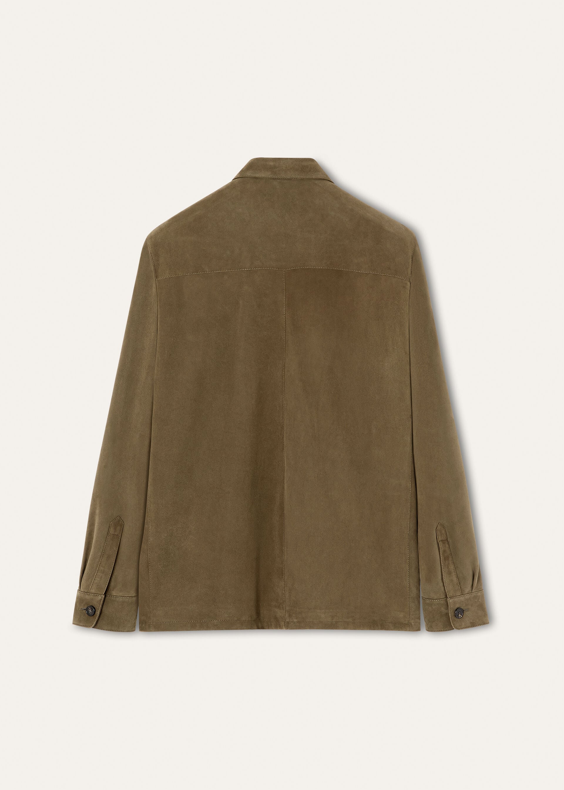 LORO PIANA OVERSHIRT LOWERED SUEDE