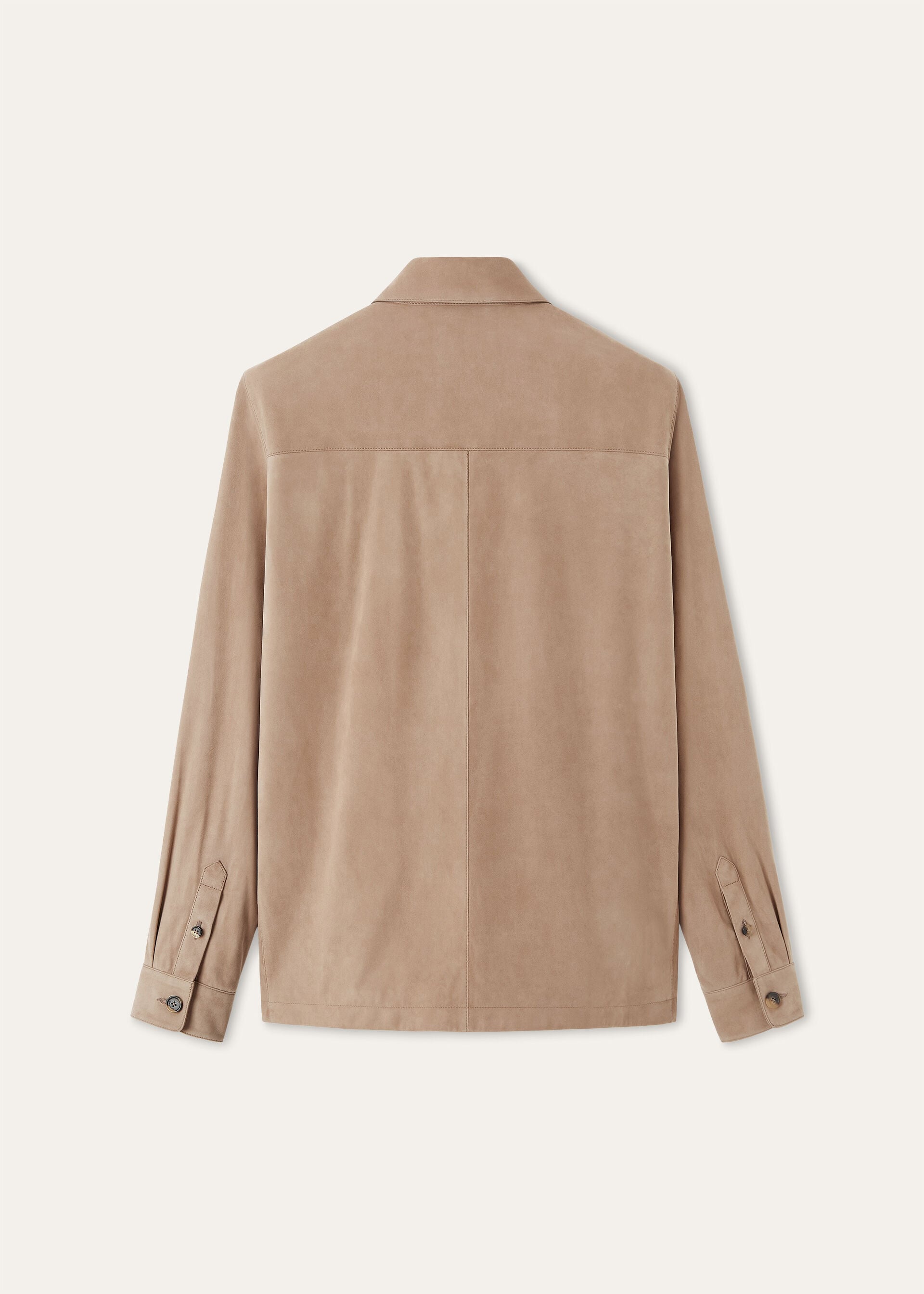 LORO PIANA OVERSHIRT LOWERED SUEDE