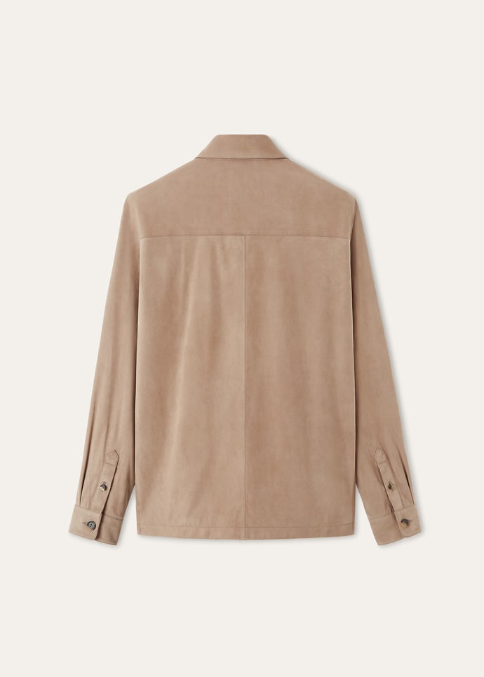 LORO PIANA OVERSHIRT LOWERED SUEDE_FAQ4057_D0IF_6