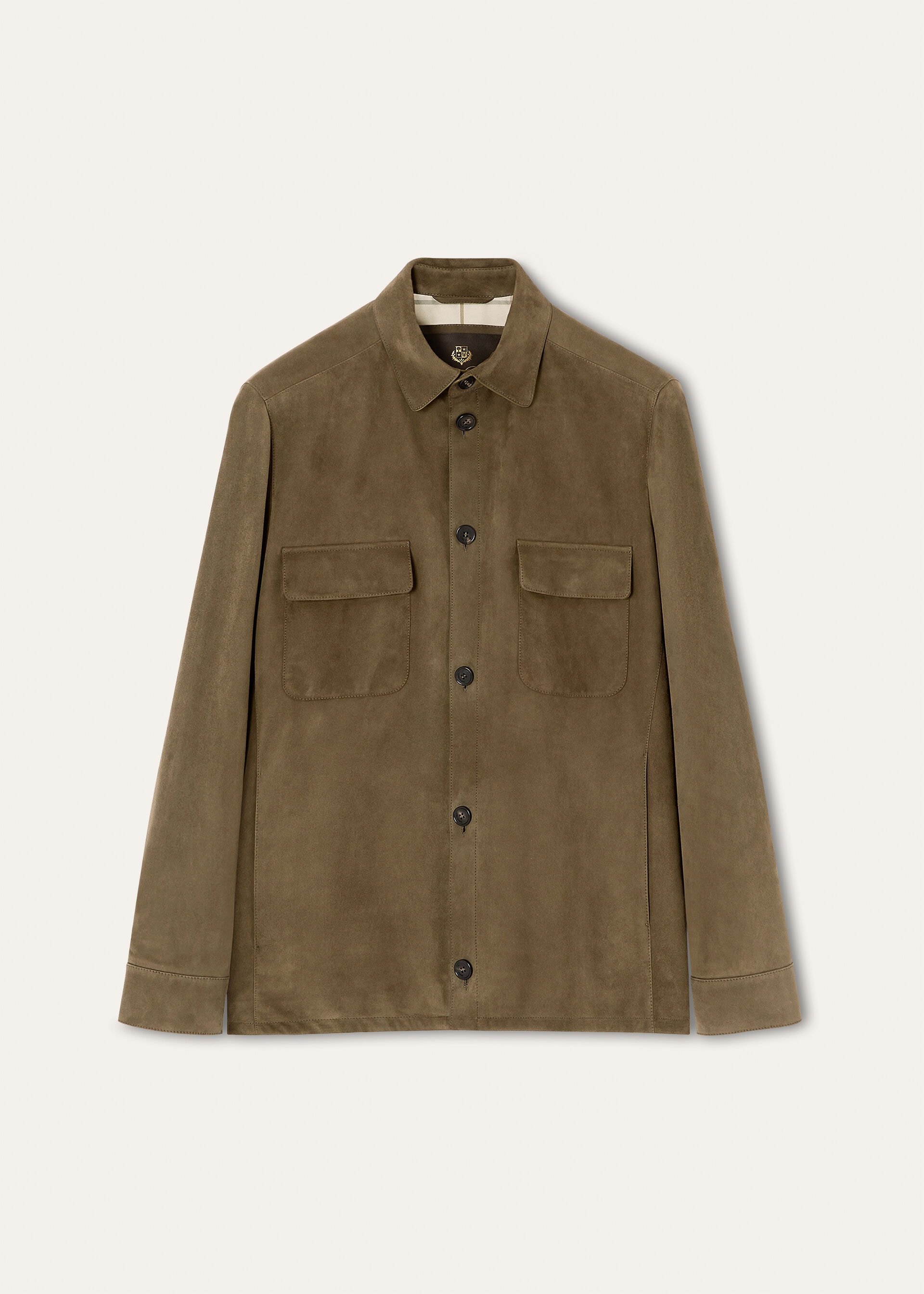 LORO PIANA OVERSHIRT LOWERED SUEDE