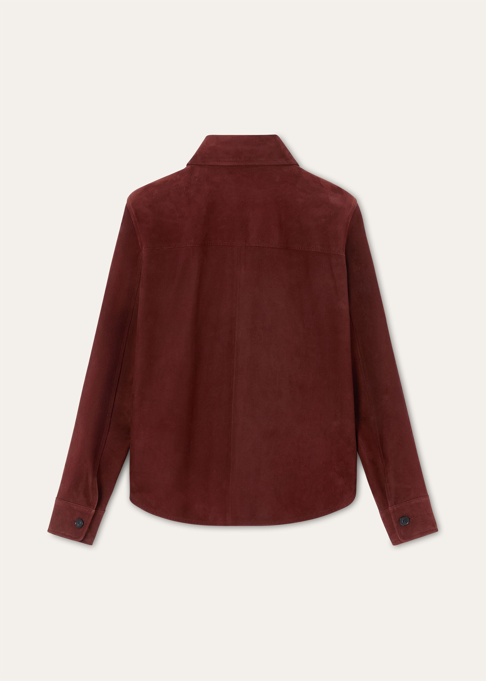 ANA SHIRT LOWERED SUEDE