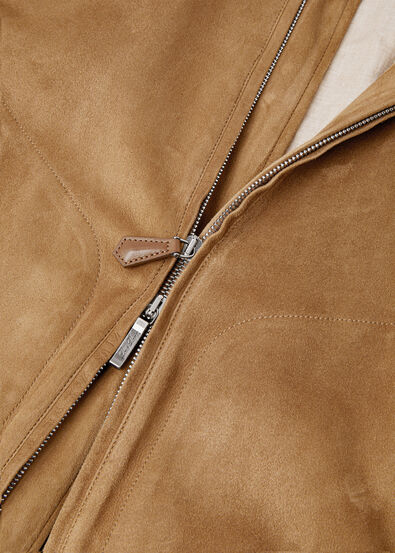 NOVAK BOMBER PLUME SUEDE