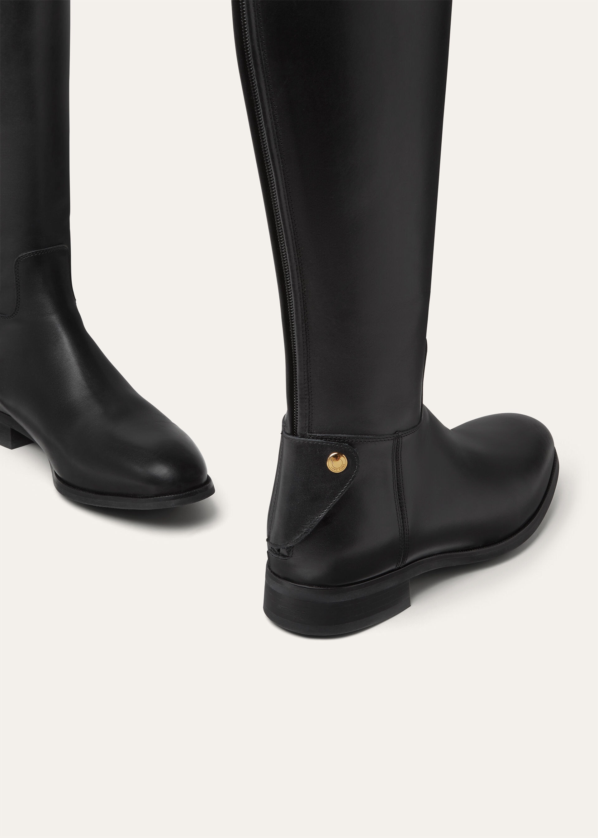 HORSERIDING HIGH BOOT SHINY SMOOTH CALF