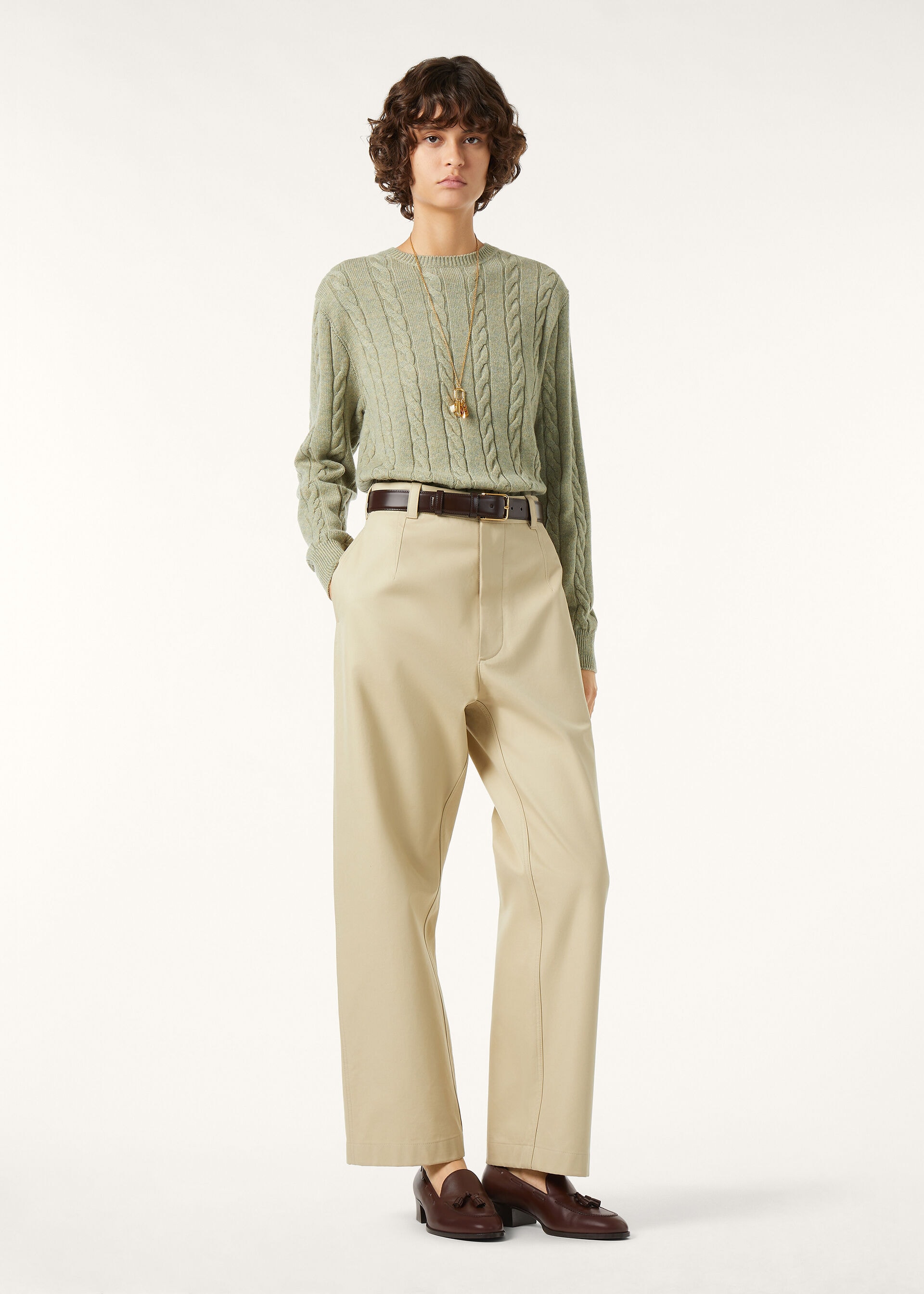 CEDAR CREWNECK SWEATER CASH GG 8