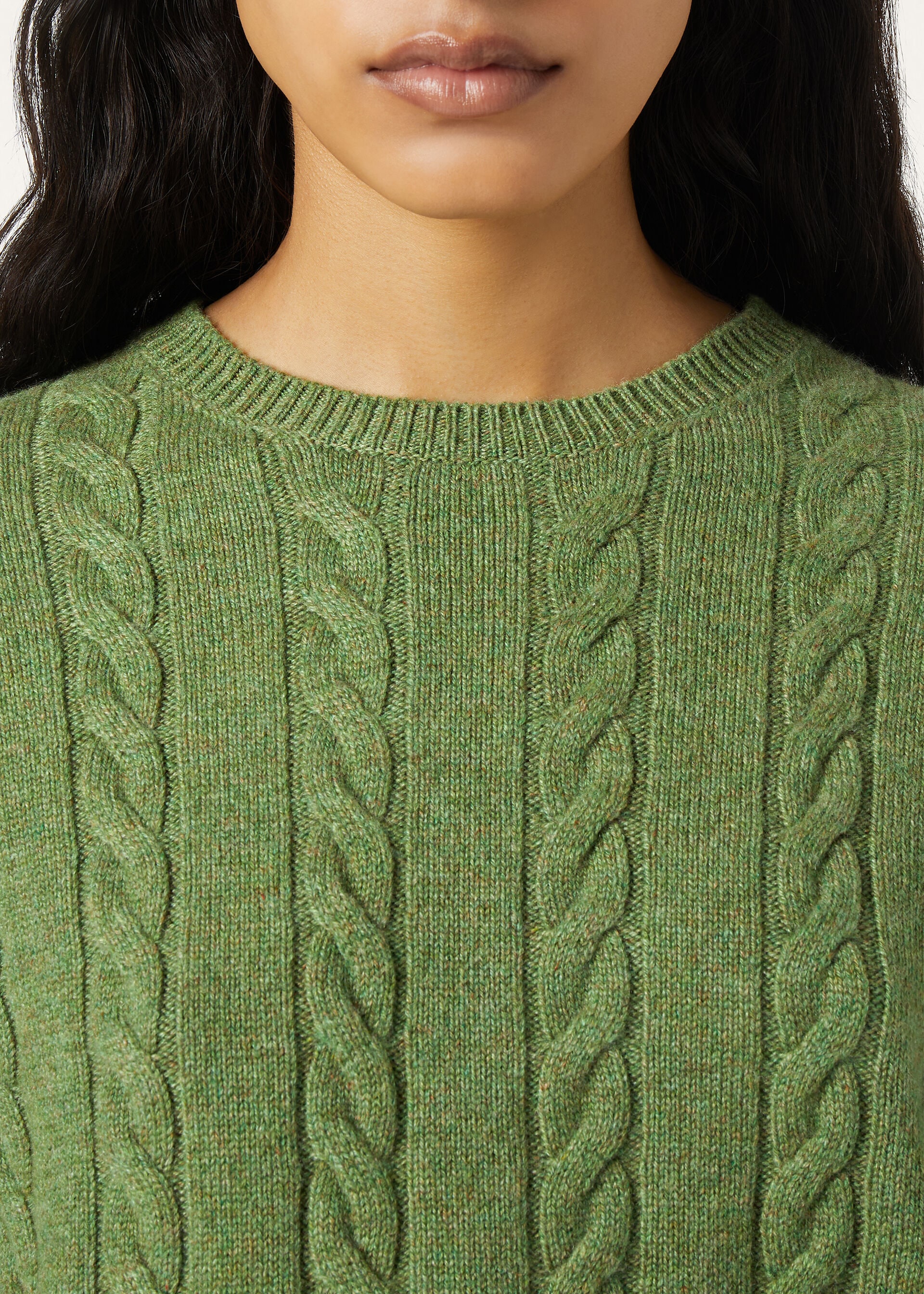 CEDAR CREWNECK SWEATER CASH GG 8