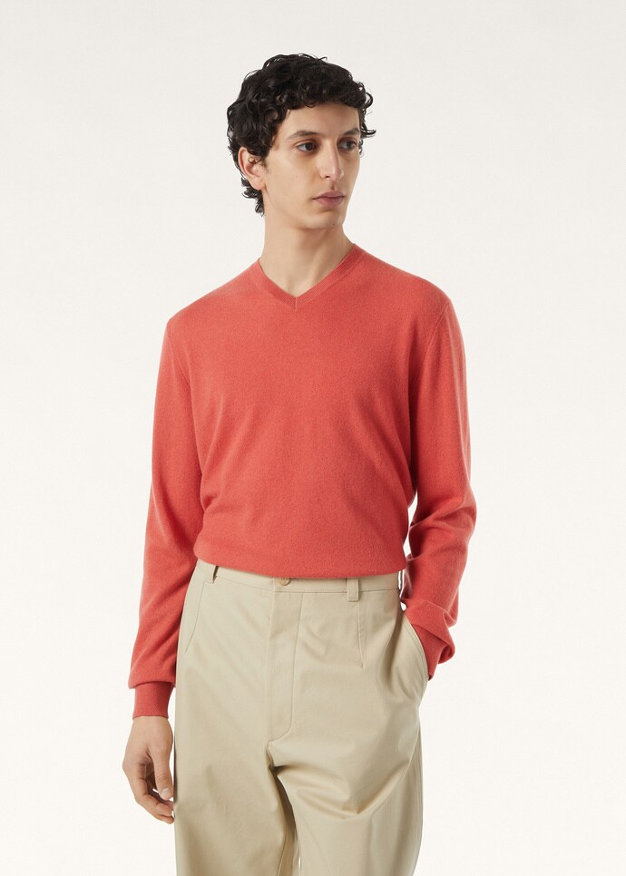 SERGIO V NECK SWEATER CASH GG 14_FAQ4518_R0FO_3