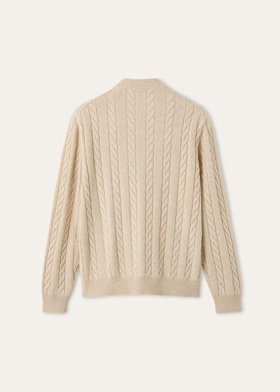 CEDAR BOMBER SWEATER CASH GG 8