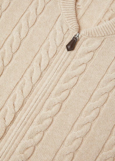 CEDAR BOMBER SWEATER CASH GG 8