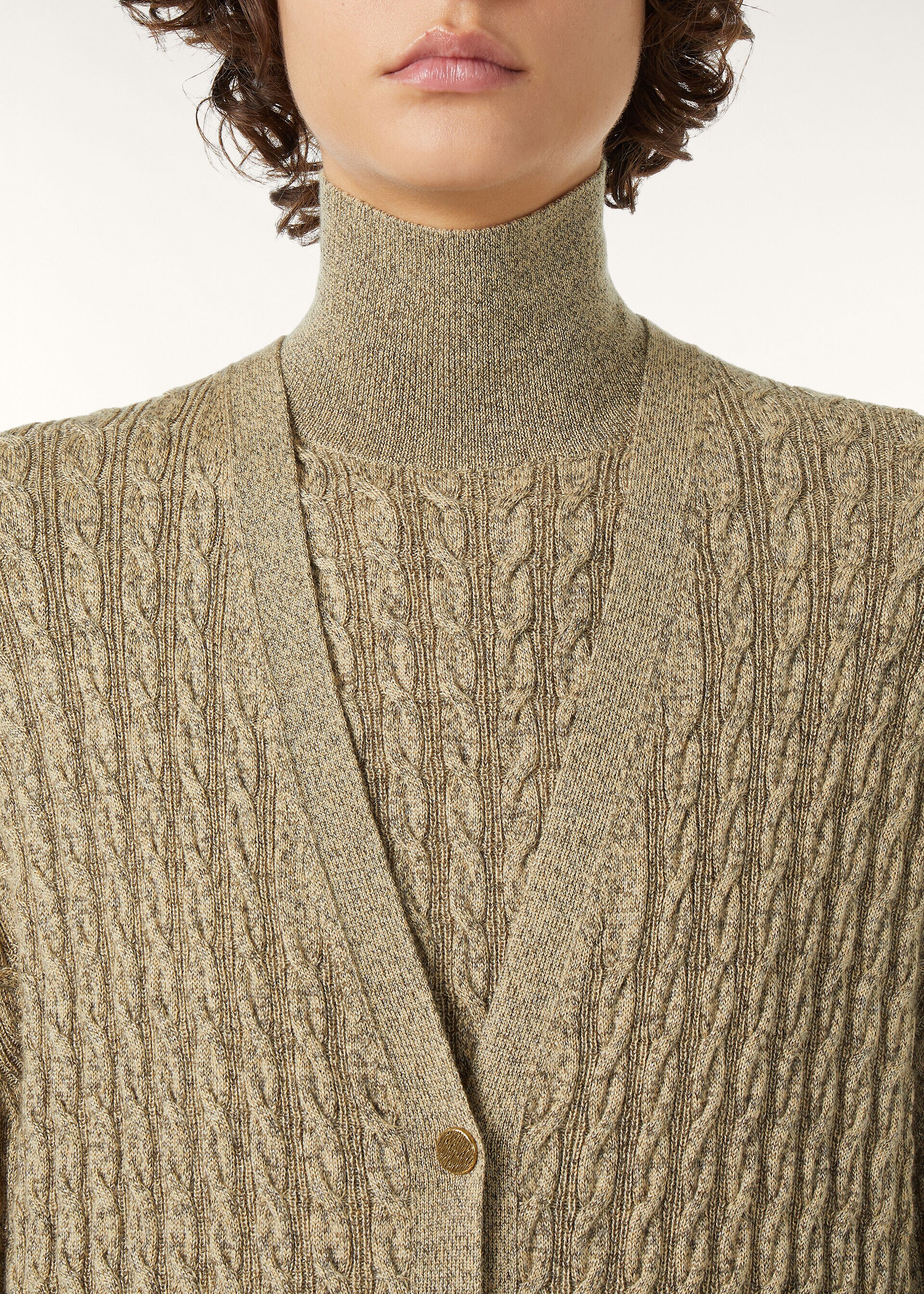 BIHAR CARDIGAN SWEATER CASH BLEND GG 14