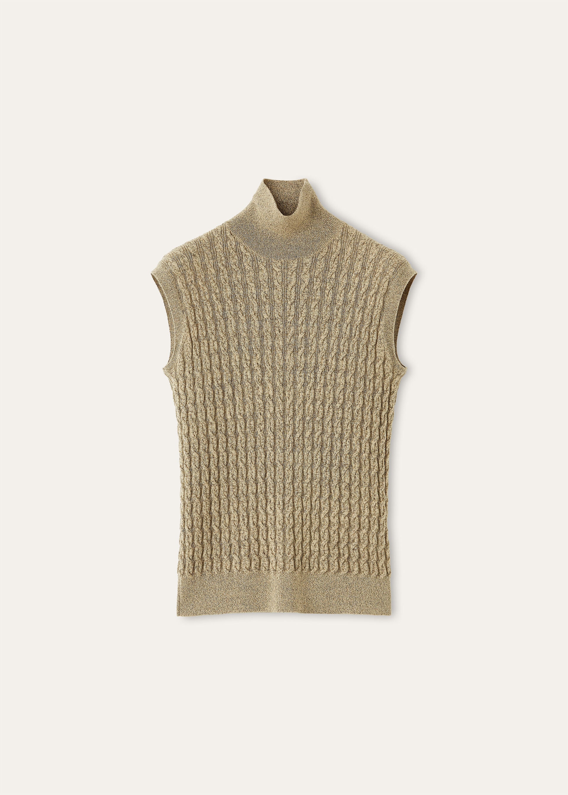BIHAR SS TURTLENECK SWEATER CASH BLEND GG 14