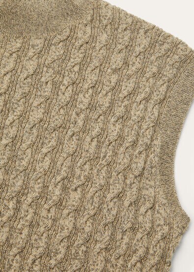 BIHAR SS TURTLENECK SWEATER CASH BLEND GG 14