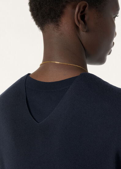 KAMET SS LONG CARDIGAN SWEATER CASH GG 18