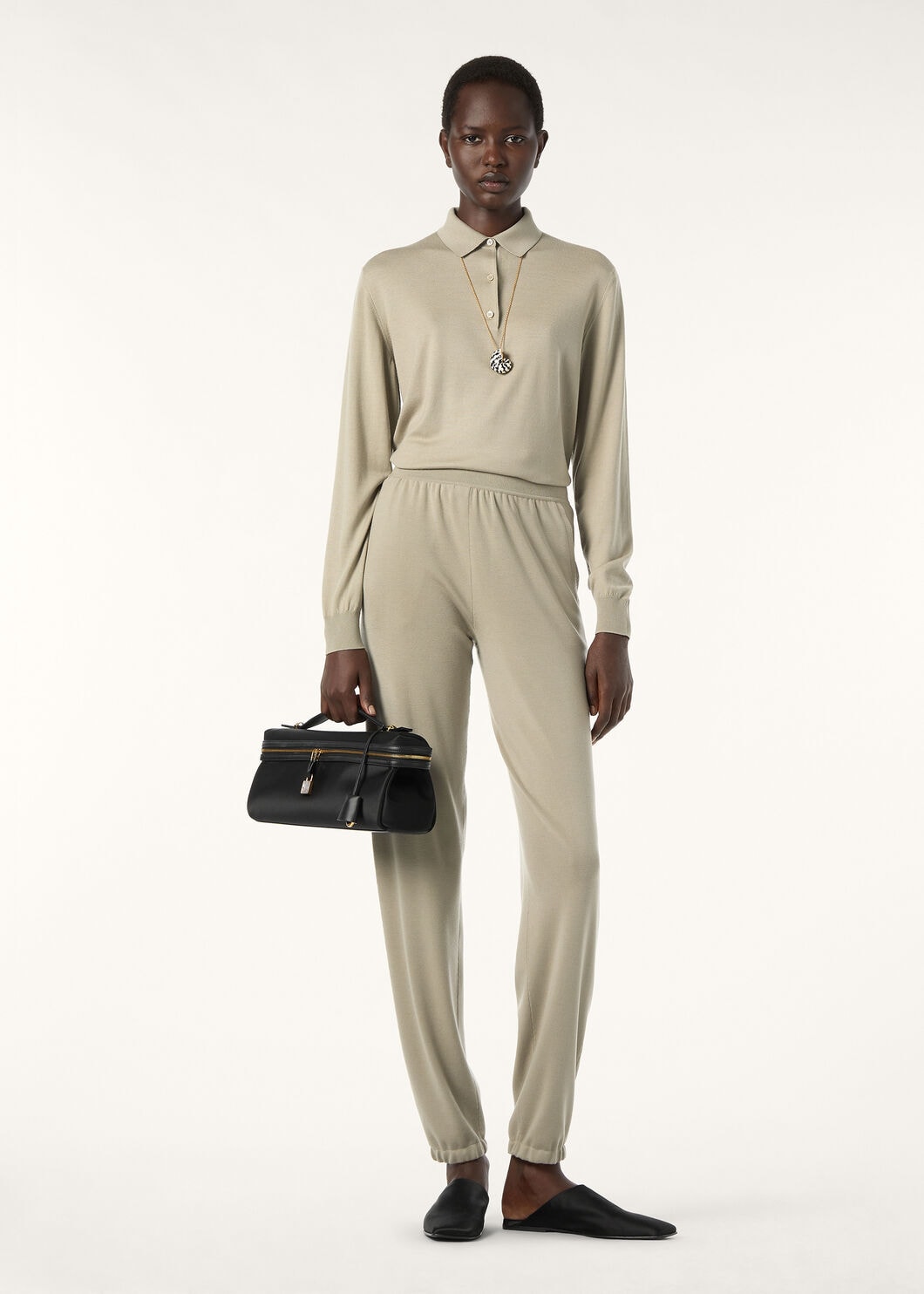 ICONIC ROYAL LIGHTNESS PANTS WOOL SILK GG 18