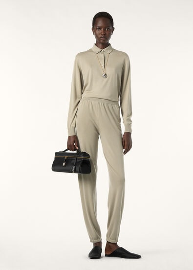 ICONIC ROYAL LIGHTNESS PANTS WOOL SILK GG 18