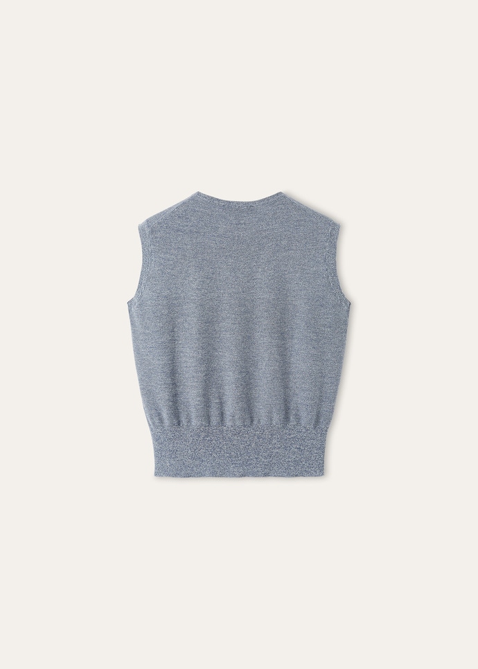 TARTANA CREWNECK TOP WOOL GG 18_FAQ4676_J2CP_6