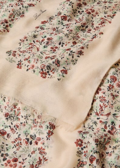 ARUNDEL GARDENS MAXI STOLE SOFFIO CASH SILK