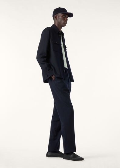 JAN TROUSERS WOOL CASH FLANNEL