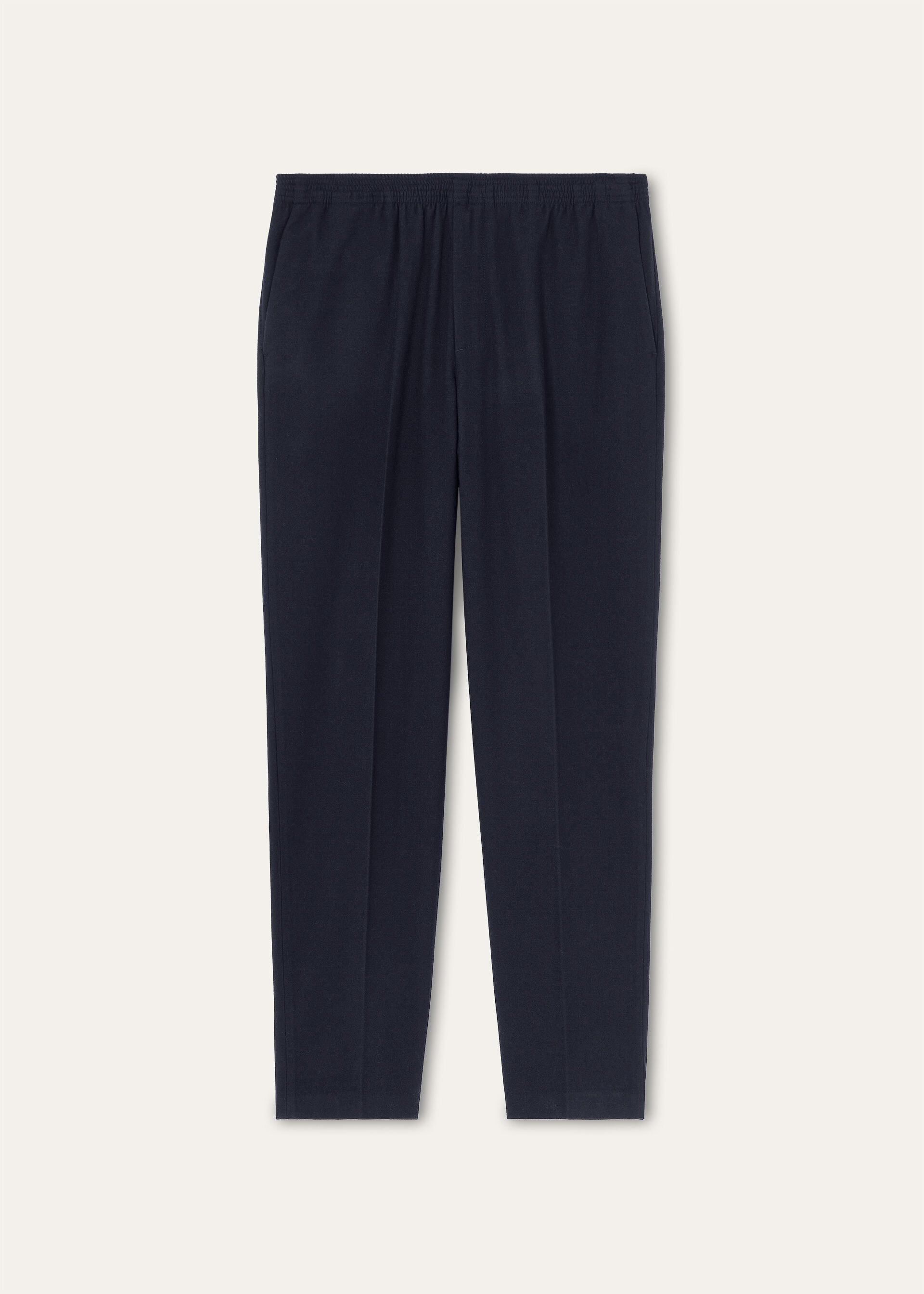 JAN TROUSERS WOOL CASH FLANNEL