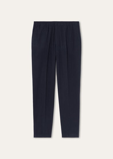 JAN TROUSERS WOOL CASH FLANNEL
