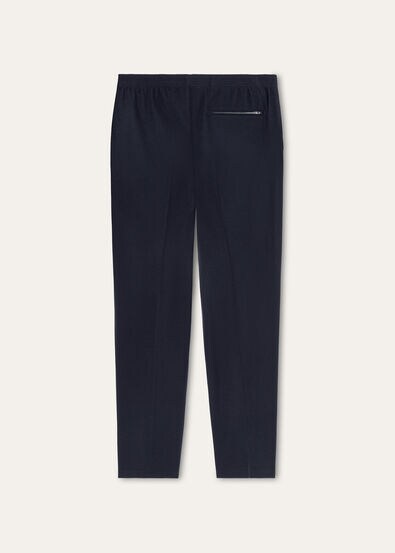 JAN TROUSERS WOOL CASH FLANNEL