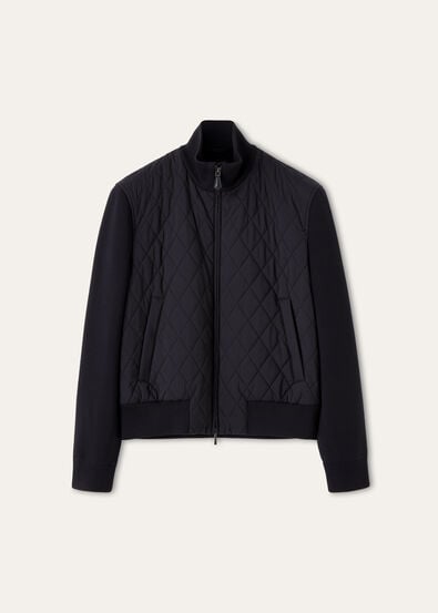 HOPTON QUILTED  BOMBER WIND STRETCH STORM