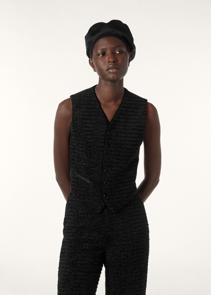 HARRINGTON VEST SATIN MIREILLE_FAQ5807_8000_3