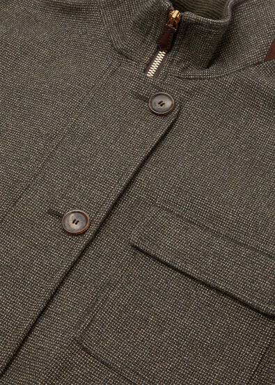 ANDREY FIELD JACKET ARCHIVE WISH CASH FLANNEL