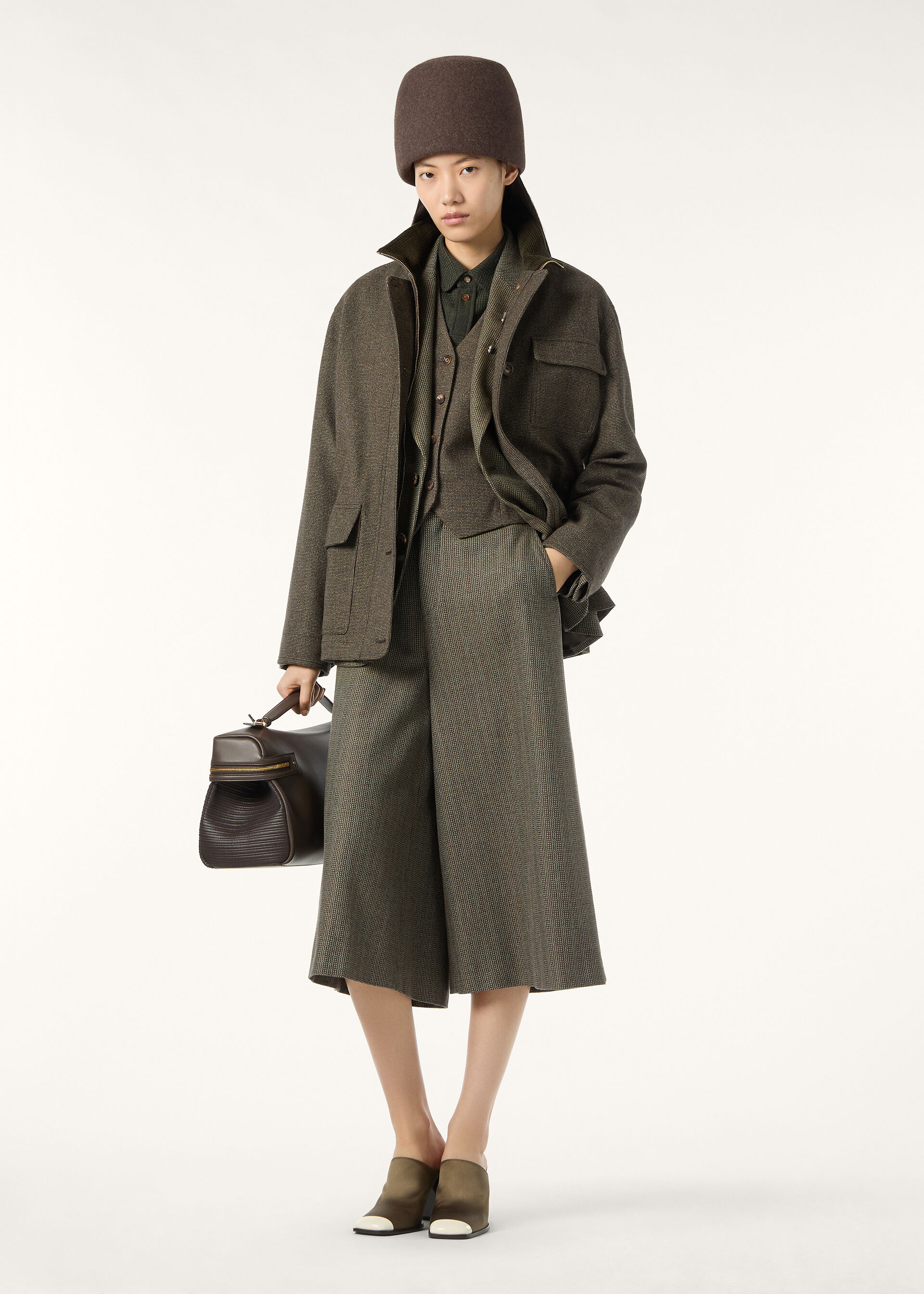 ANDREY FIELD JACKET ARCHIVE WISH CASH FLANNEL