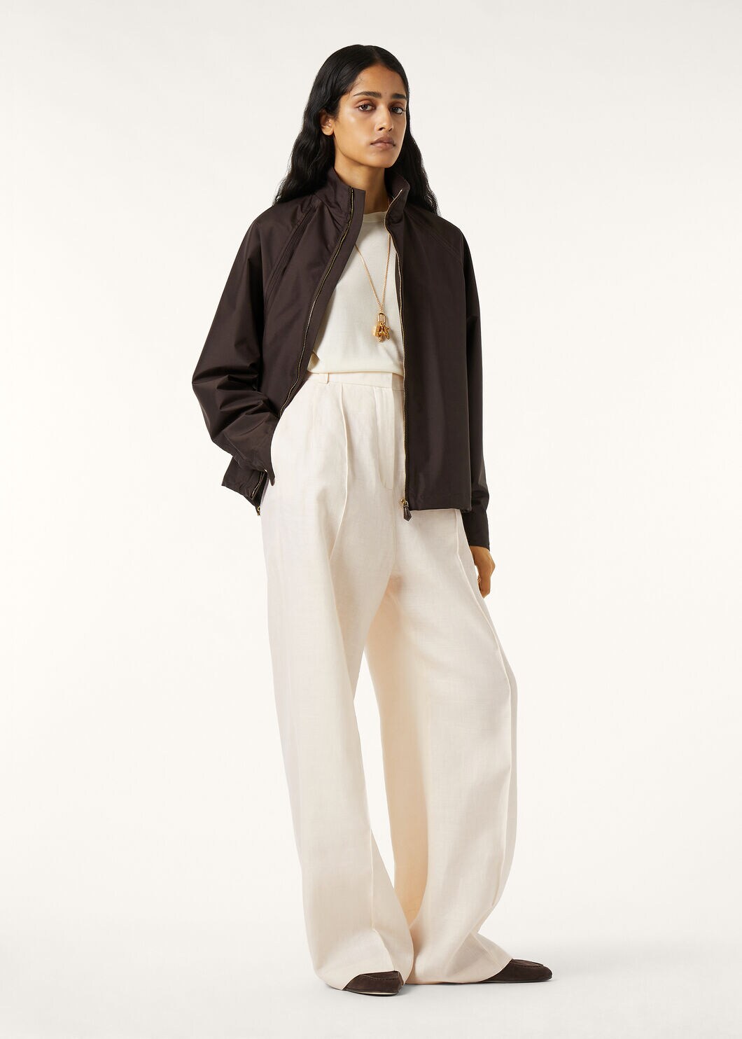 MATTIA BOMBER SILK TECH STORM