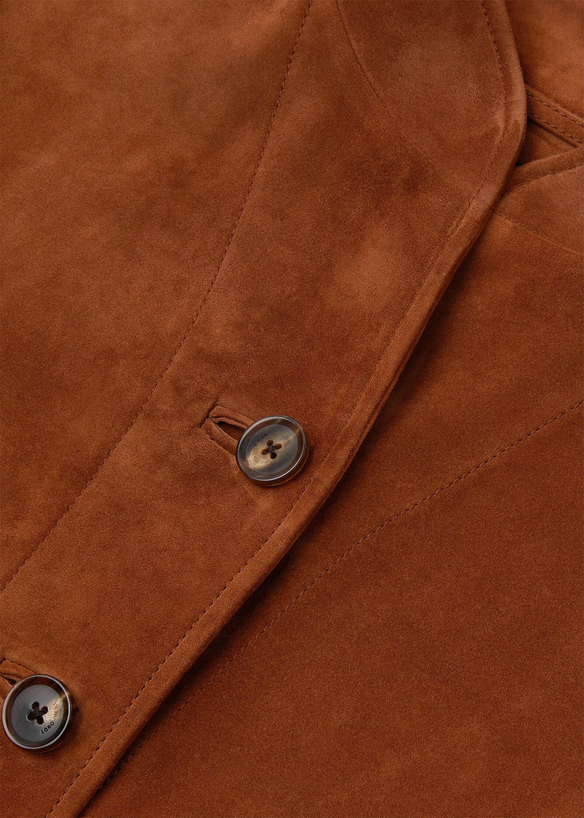 ABEGAIL JACKET PORTOBELLO SUEDE