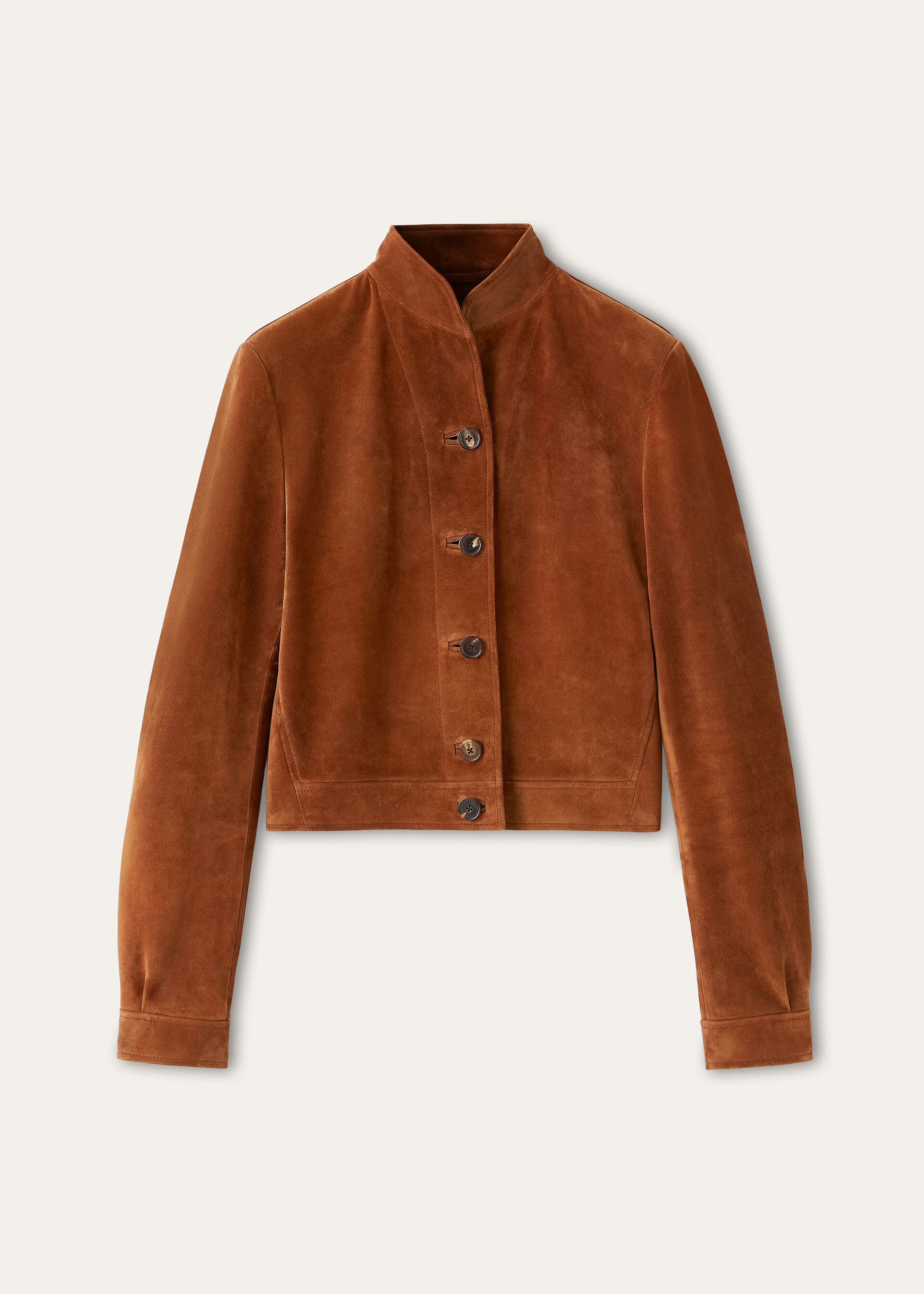 ABEGAIL JACKET PORTOBELLO SUEDE
